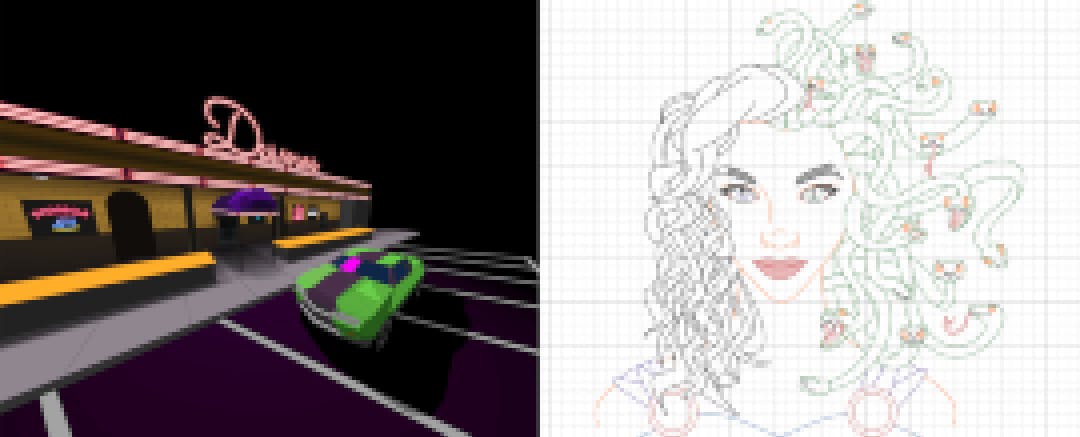 Desmos art contest submissions from Ezra Oppenheimer and Grace Kanaley Desmos art contest submissions from Ezra Oppenheimer and Grace Kanaley